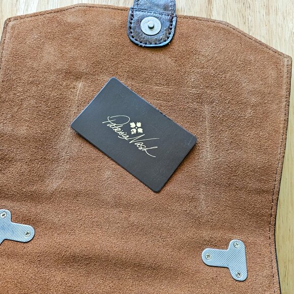 NWOT Patricia Nash Stella Flap Brown and Turquoise Handbag - Picture 12 of 15